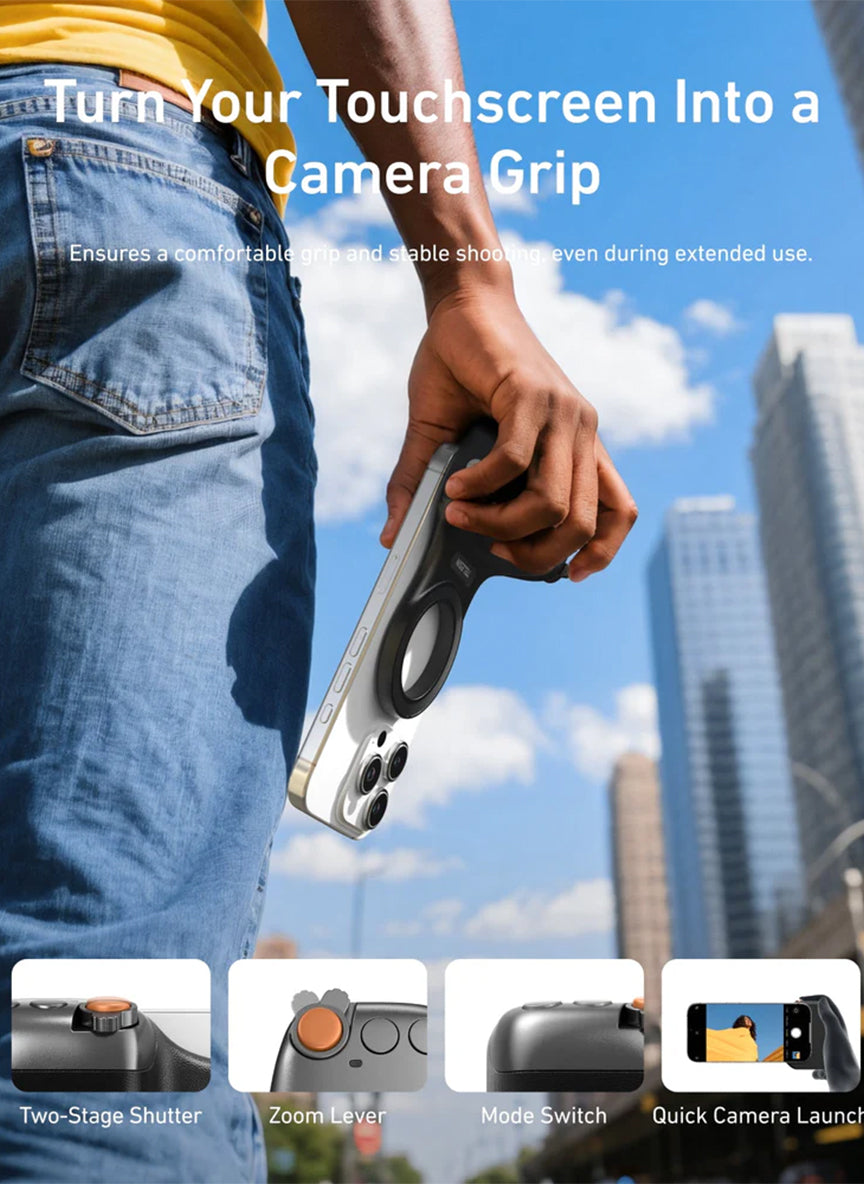 Telesin | Fun Shot Magnetic Grip 2(Black)