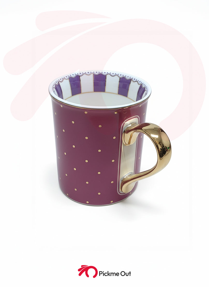 Crazy Pink Starlight Mug – Fine Turkish Porcelain