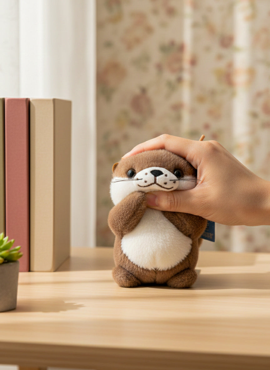 Cozy Otter Plush Companion