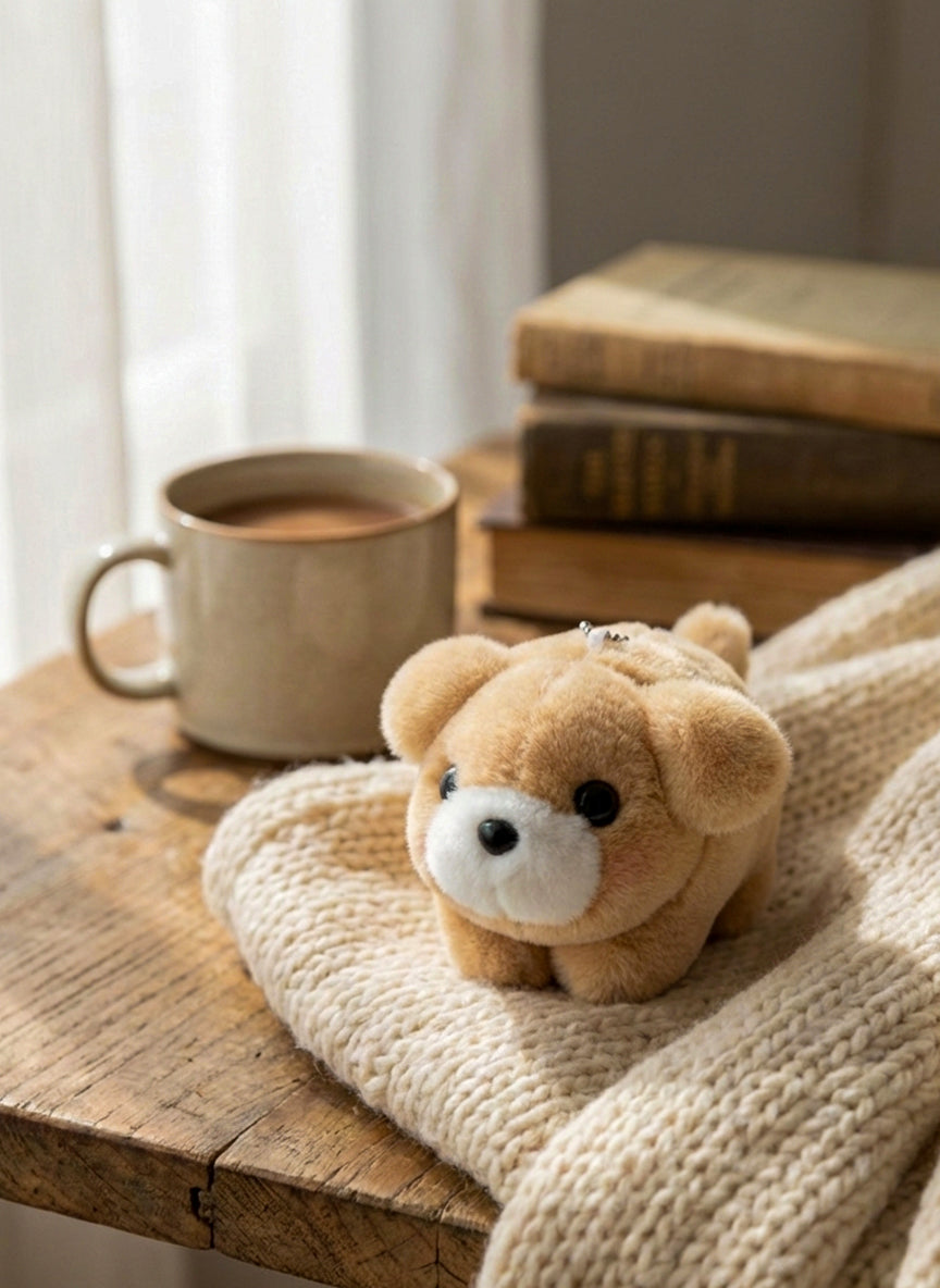 Snuggle Pup Plush Charm