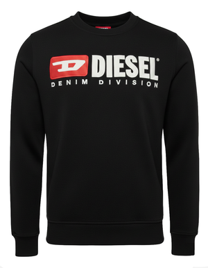 Diesel Denim Division Sweatshirt | Black
