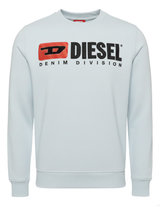 Diesel Denim Division Sweatshirt | White
