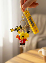 Pikachu Sports Edition Keychain Charm