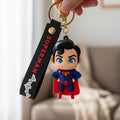 “SUPERMAN” Hero Figure Wrist Strap Keychain