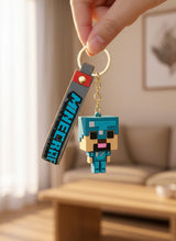 Minecraft Character Figure Keychain