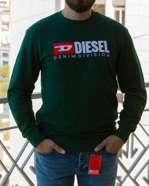 Diesel Denim Division Sweatshirt | Green