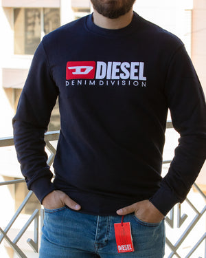 Diesel Denim Division Sweatshirt | Navi