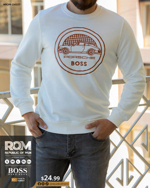 BOSS MEN X Porsche White