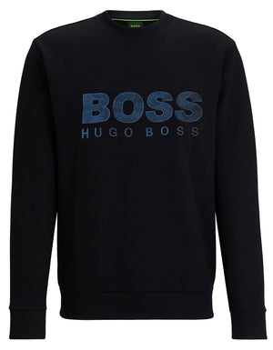 BOSS Cotton-blend with rhinestone logo