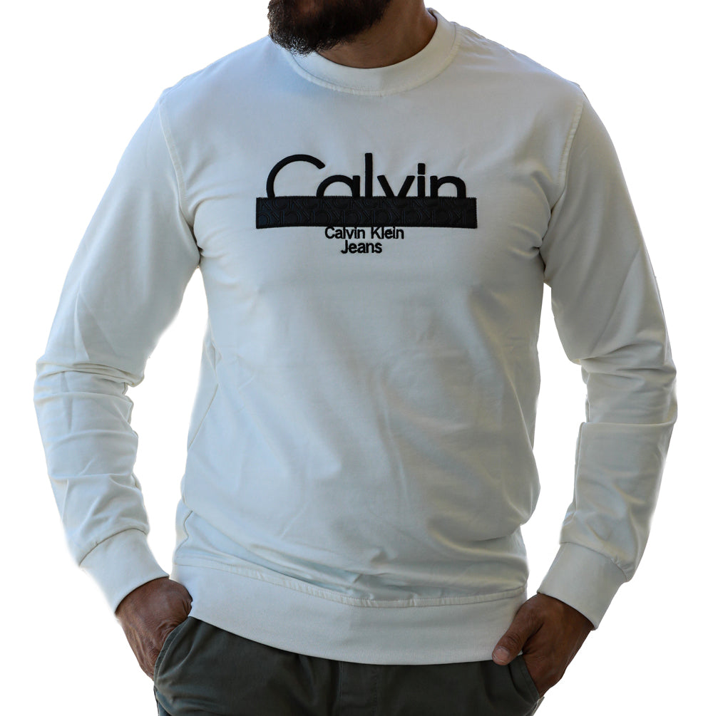 Calvin Klein White Sweatshirt