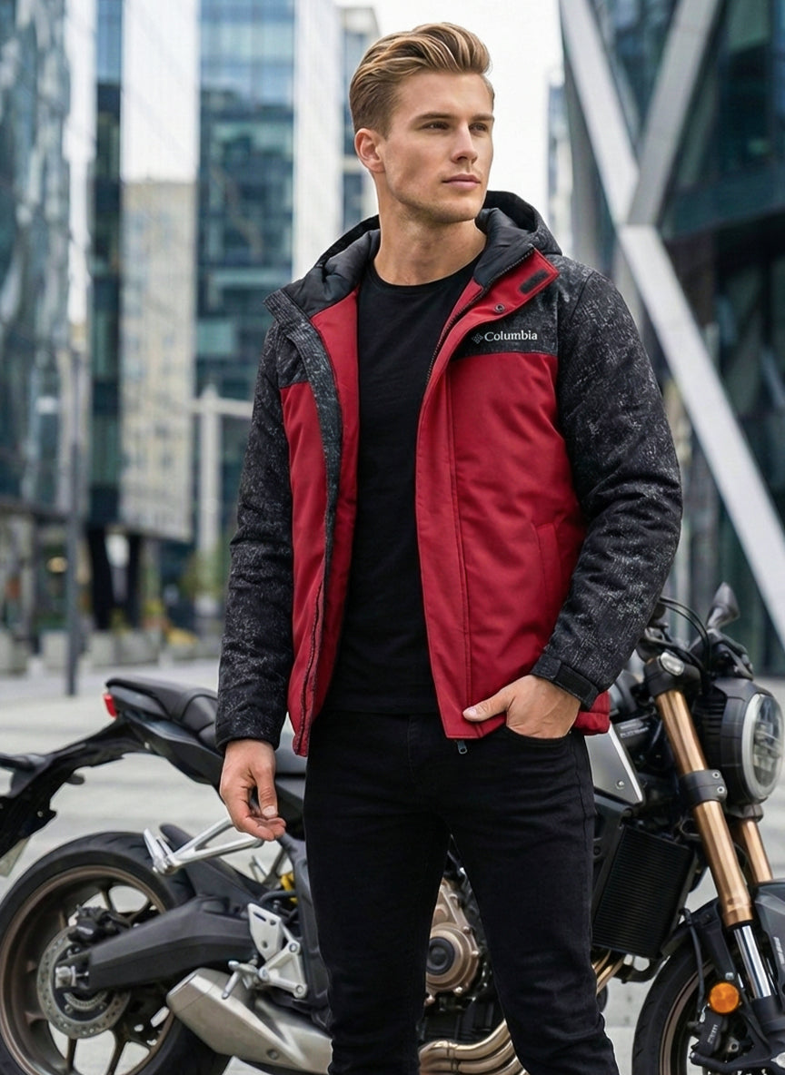 COLUMBIA Hikebound™ II Men's Waterproof Jacket | Wine