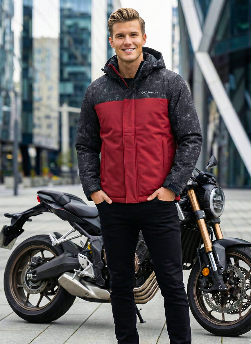 COLUMBIA Hikebound™ II Men's Waterproof Jacket | Wine