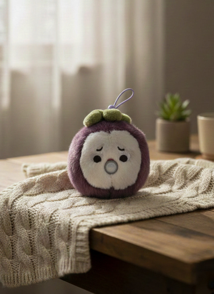 Plum Buddy Plush Keychain