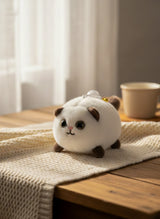 Chubby Kitty Plush Keychain