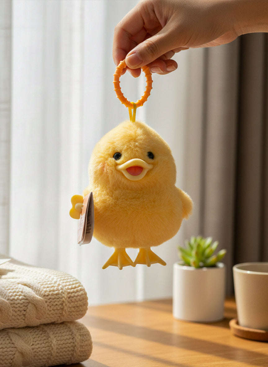 Sunny Chick Wind-Up Plush Toy