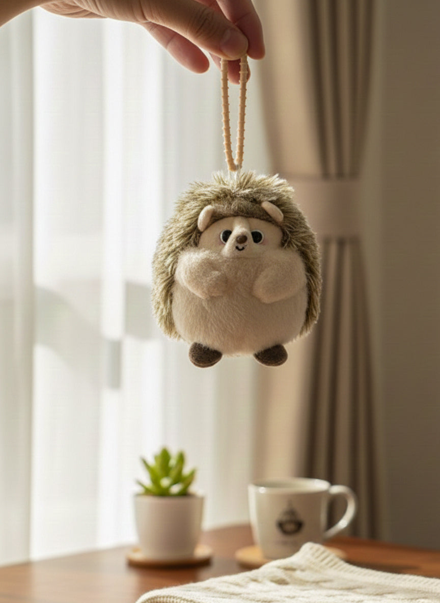 Hedgehug™ Plush Keychain & Bag Charm