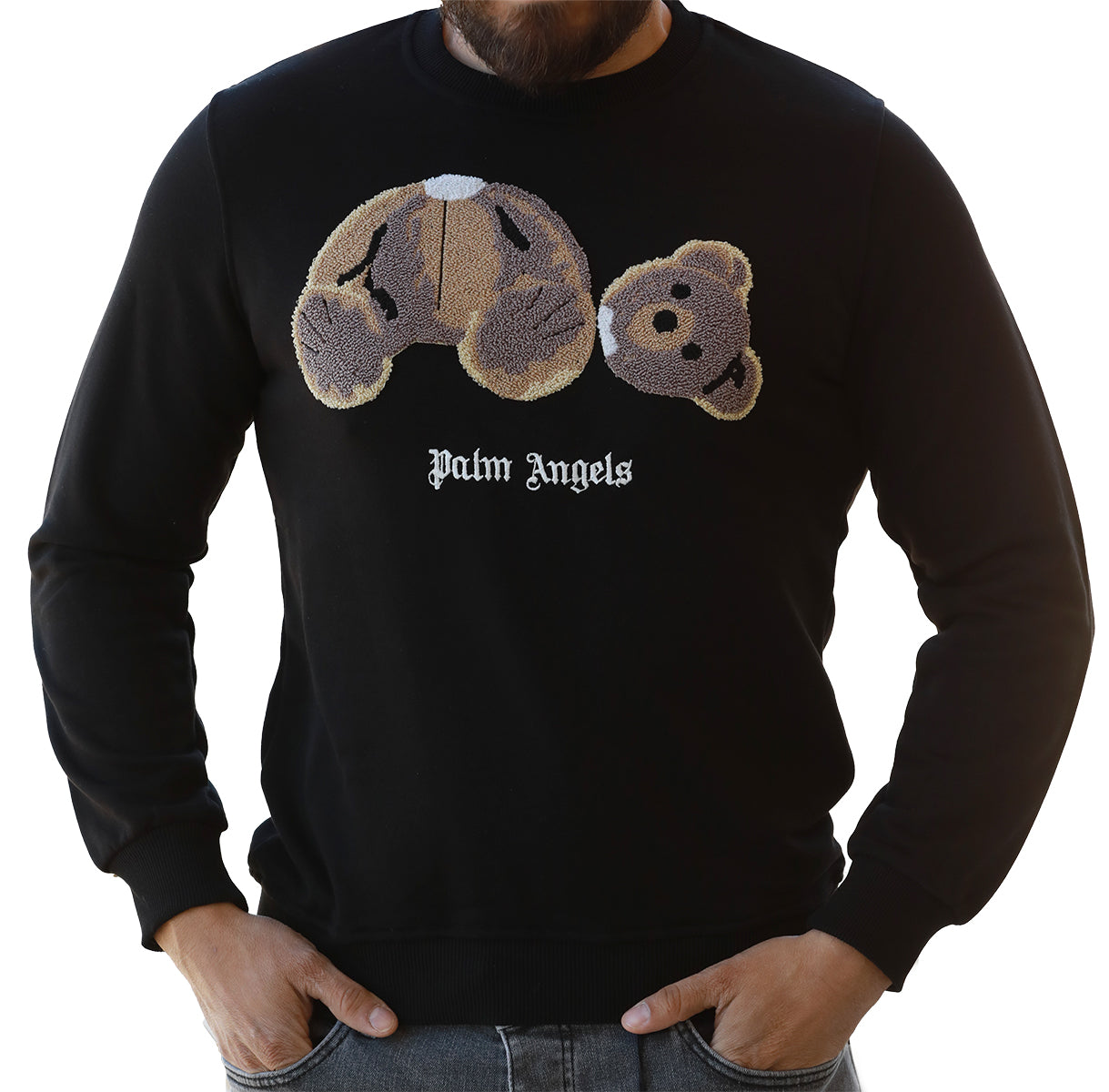 Palm Angels Kill The Bear Crewneck Sweatshirt