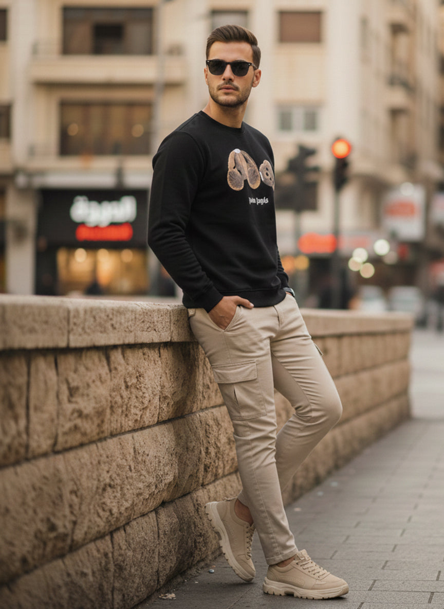 Palm Angels Kill The Bear Sweatshirt | Black