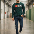 Diesel Denim Division Sweatshirt | Green