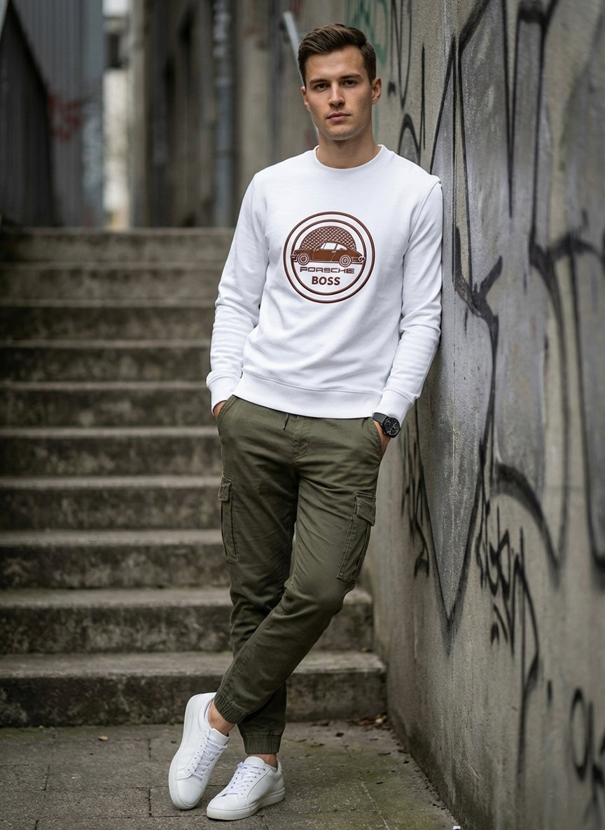 BOSS MEN X Porsche White